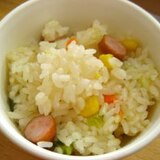 炊飯器で簡単ピラフ☆